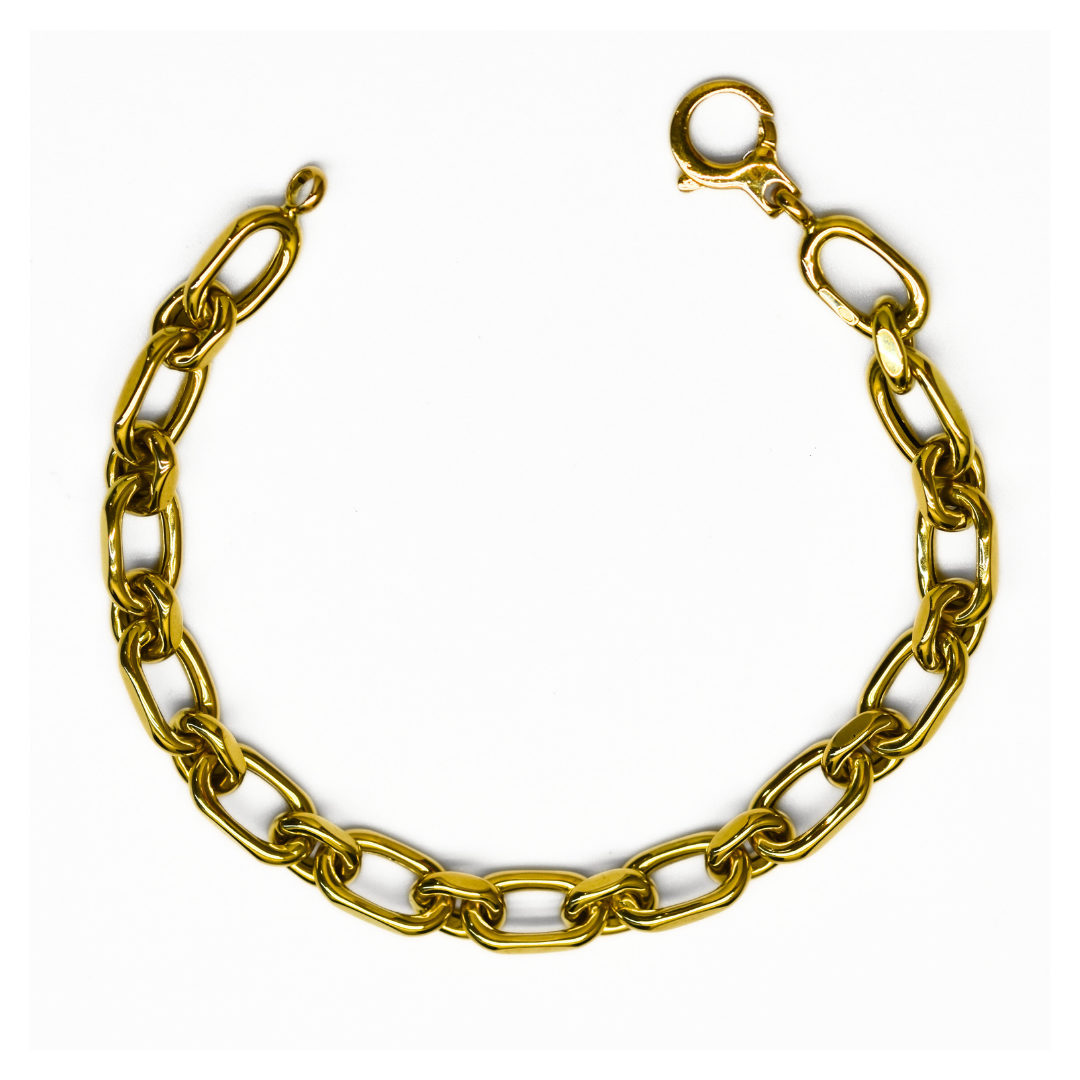 Picture of PaperClip Gold Bracelet